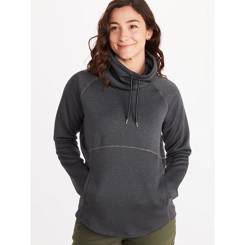 Marmot Annie Clothes - Womens Hoodies Black CA5172396 Canada